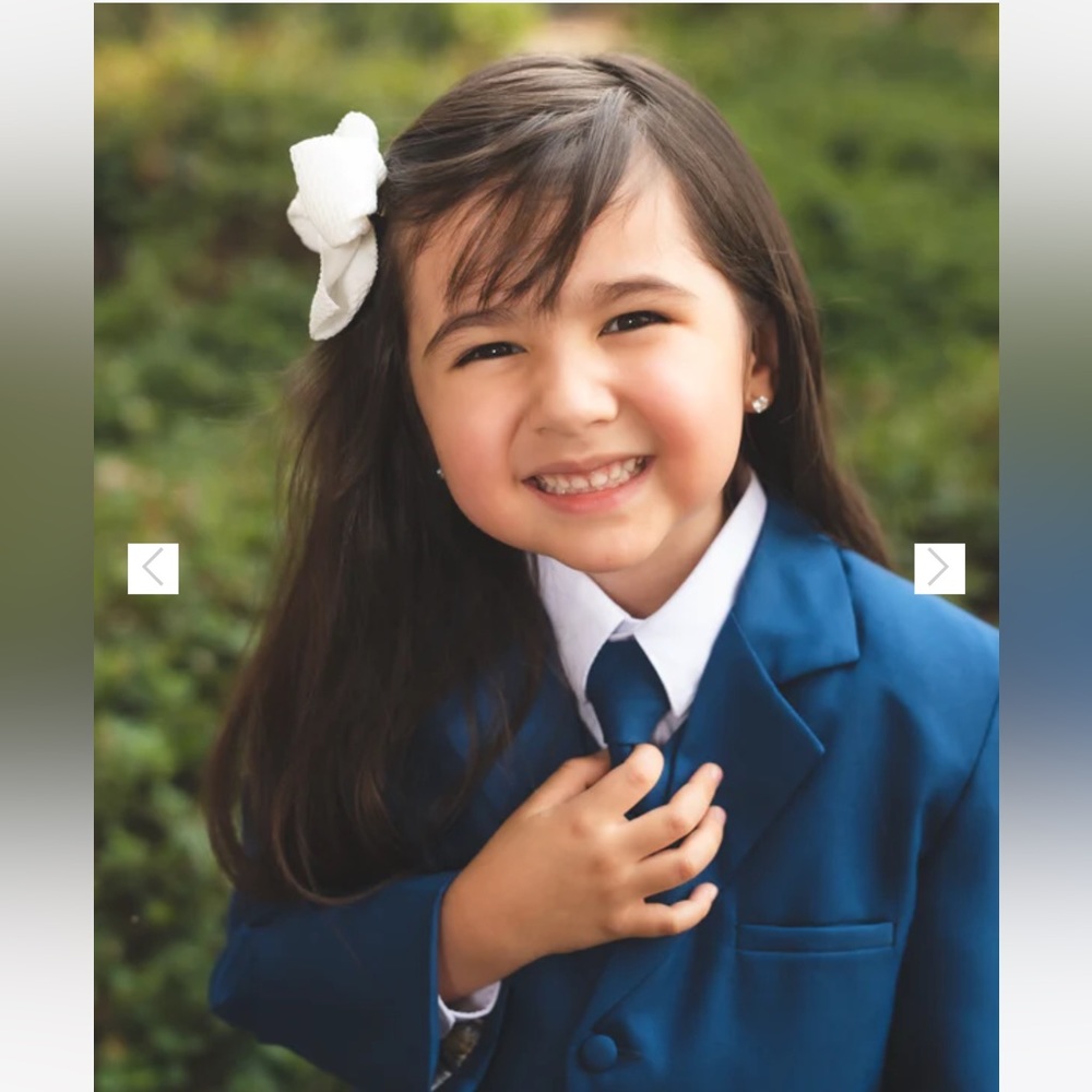 PEANUT BUTTER COLLECTION Joey Cobalt FG Unisex Toddler Tuxedo no tie